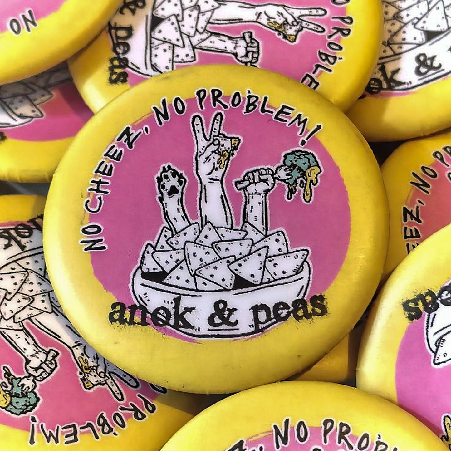 NO CHEEZ, NO PROBLEM! Pin